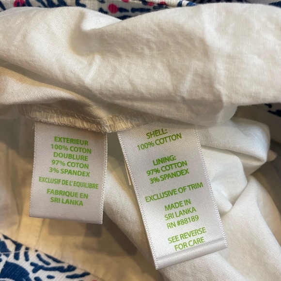 Lilly Pulitzer Marigold Skort nautical size 2 - Picture 9 of 10